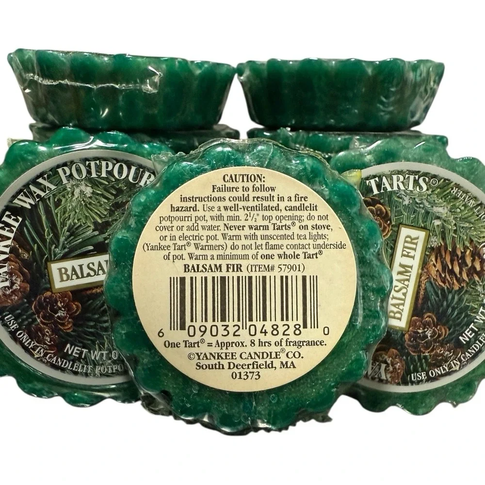 Balsam Fir Retired Yankee Candle‎ Tart Wax Potpourri Lot Of 11 Rare HTF